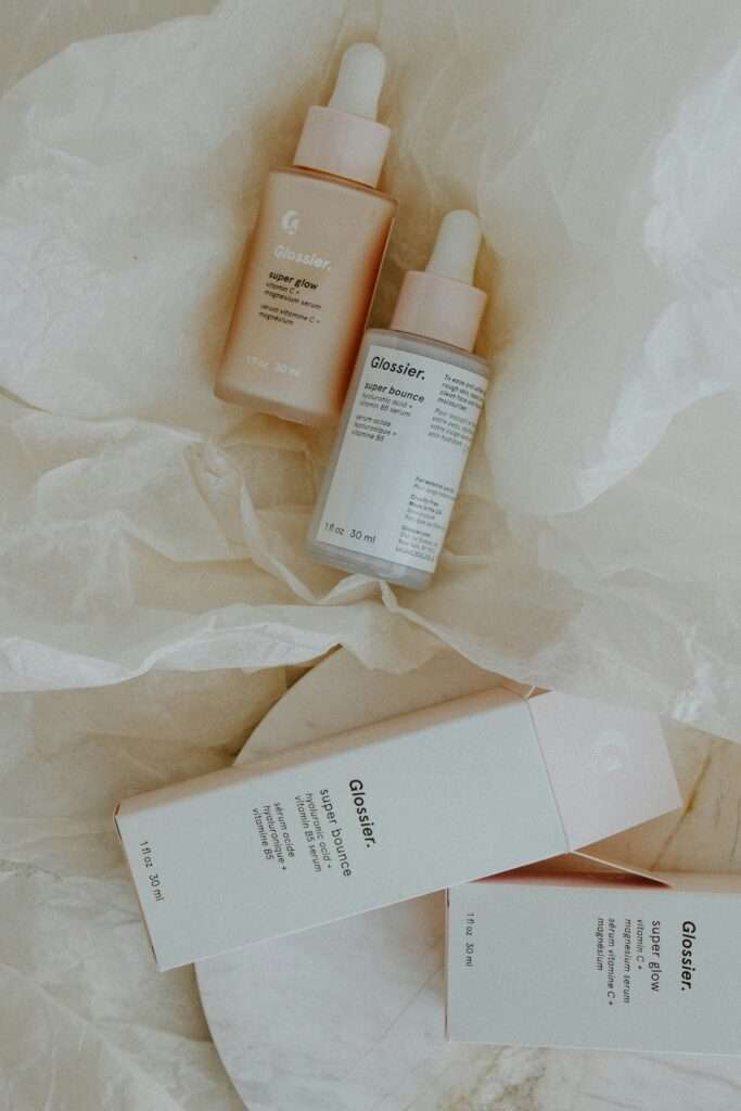 How to reinvent yourself physically with Glossier skincare products
